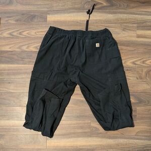 Carhartt Black Cargo/Scrub Pants